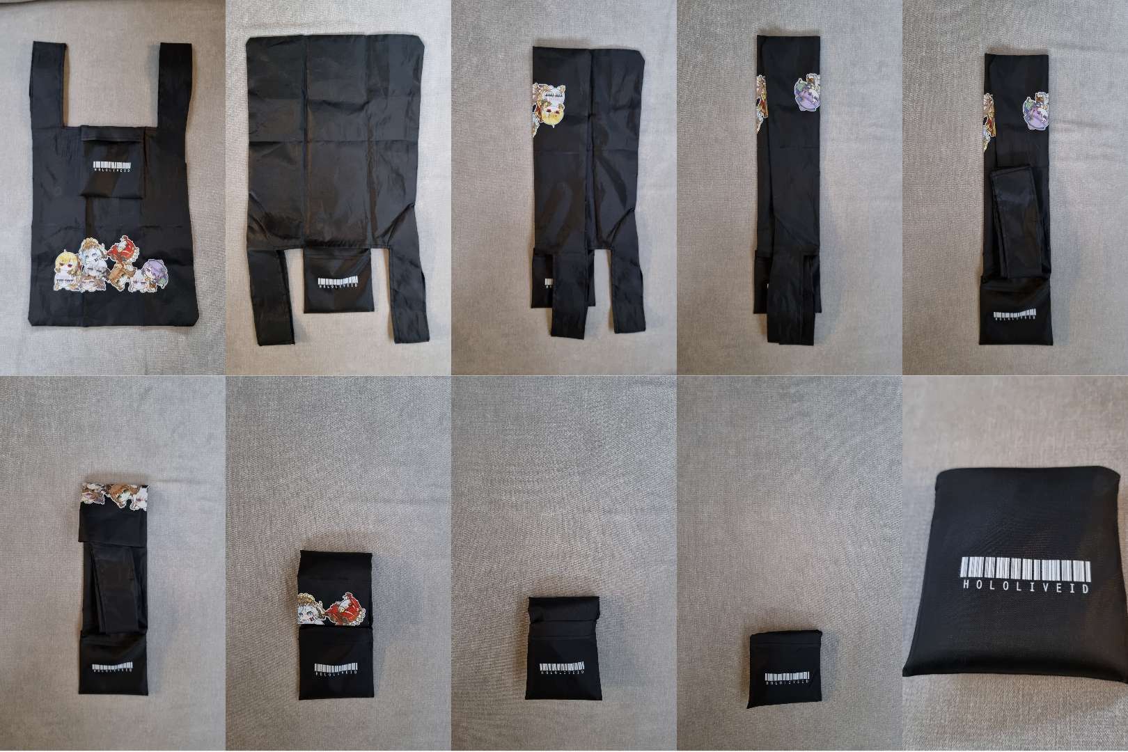 [Hololive ID] Foldable Tote Bag - Batik