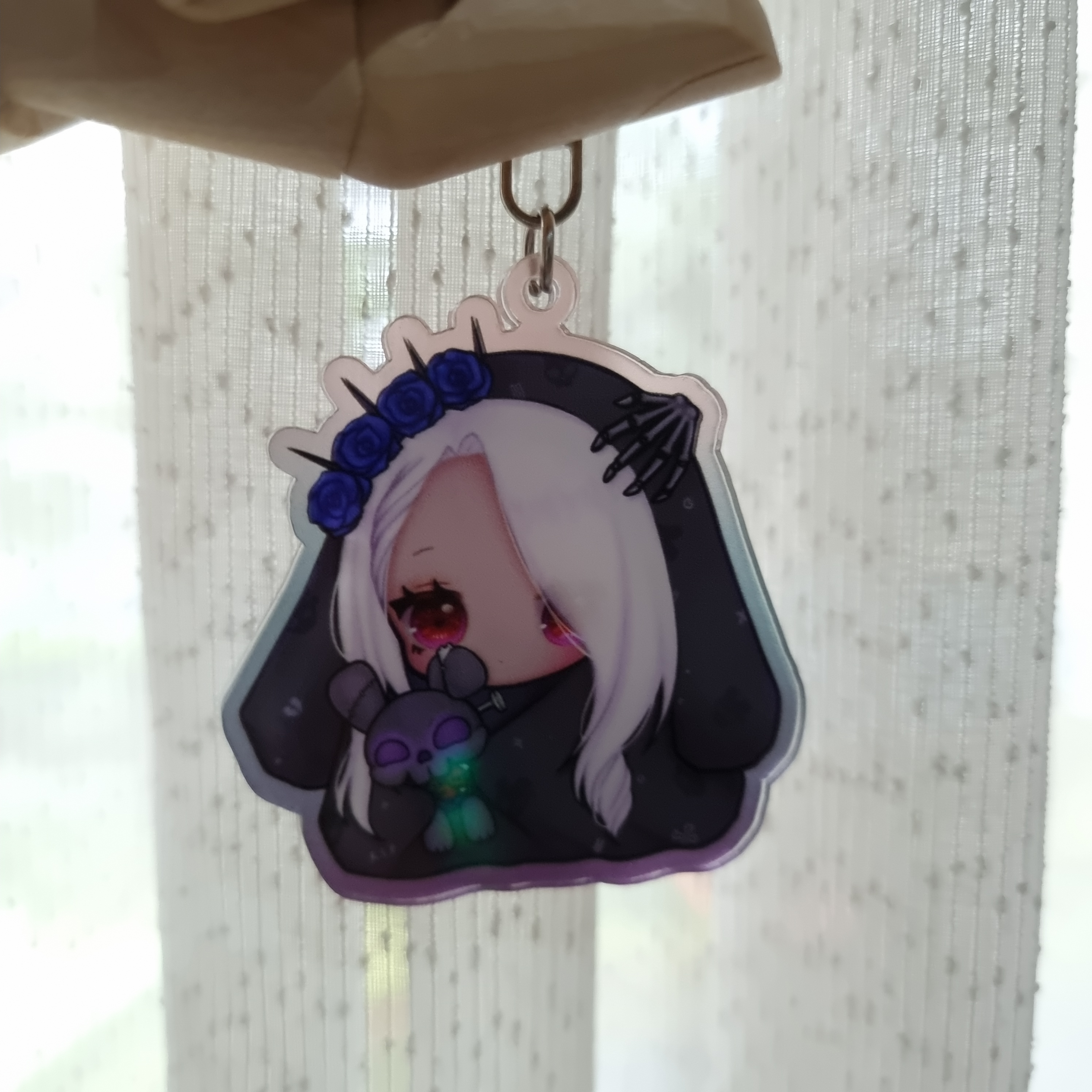 [Original] Ryuusa Turu Tinted Acrylic Keychain