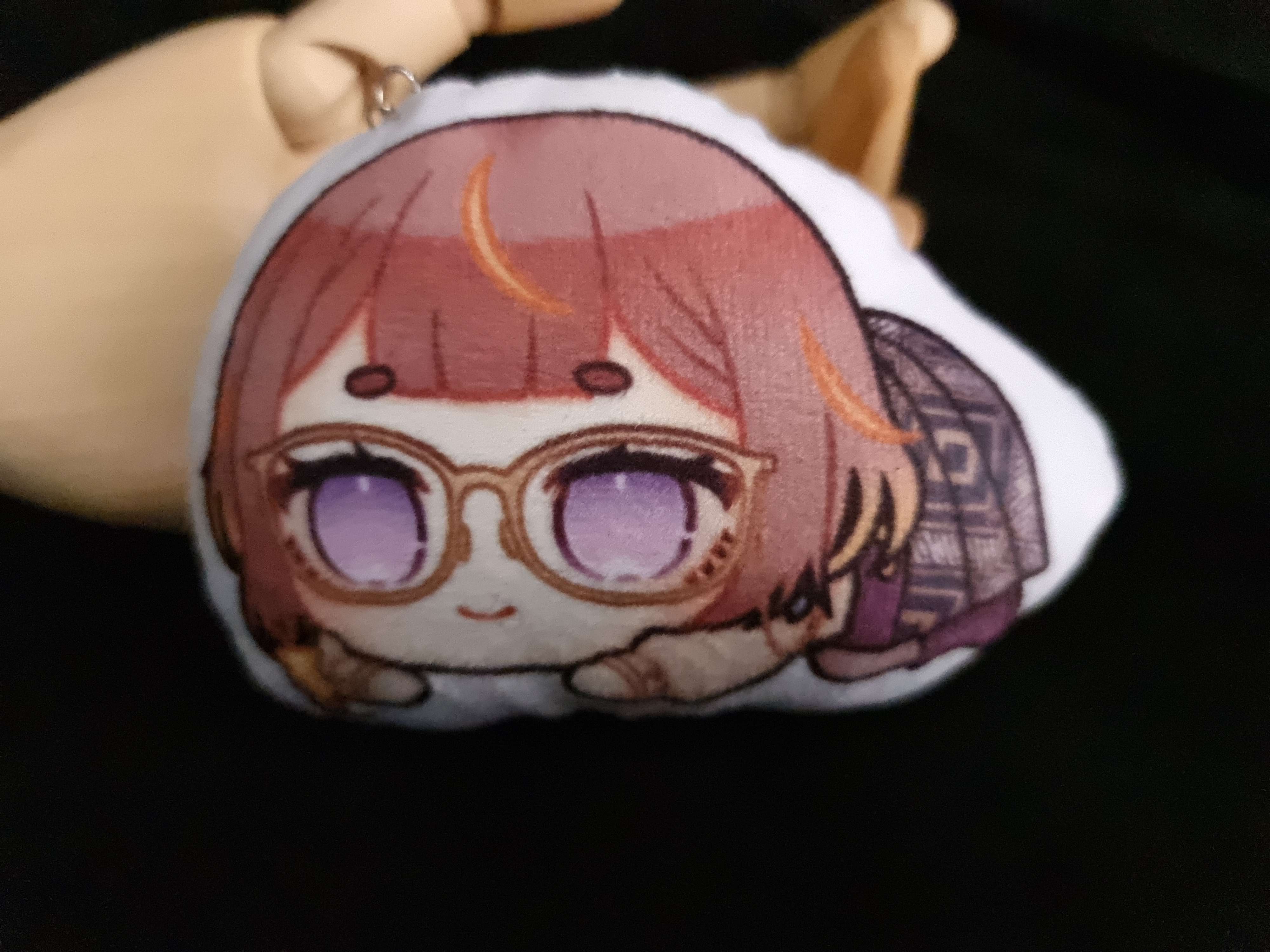 [Hololive ID] Anya Batik Mini Pillow Keychain