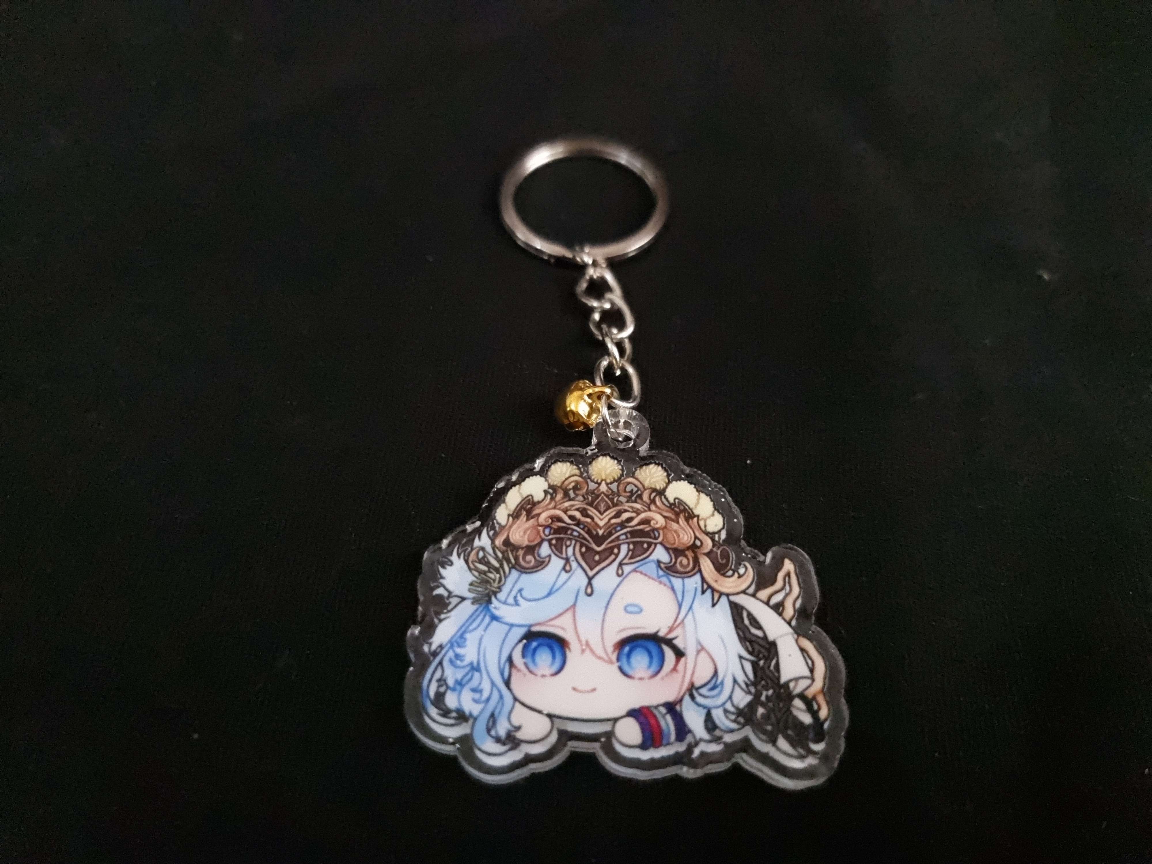 [Hololive ID] Kobo Batik Epoxy Coated Keychain