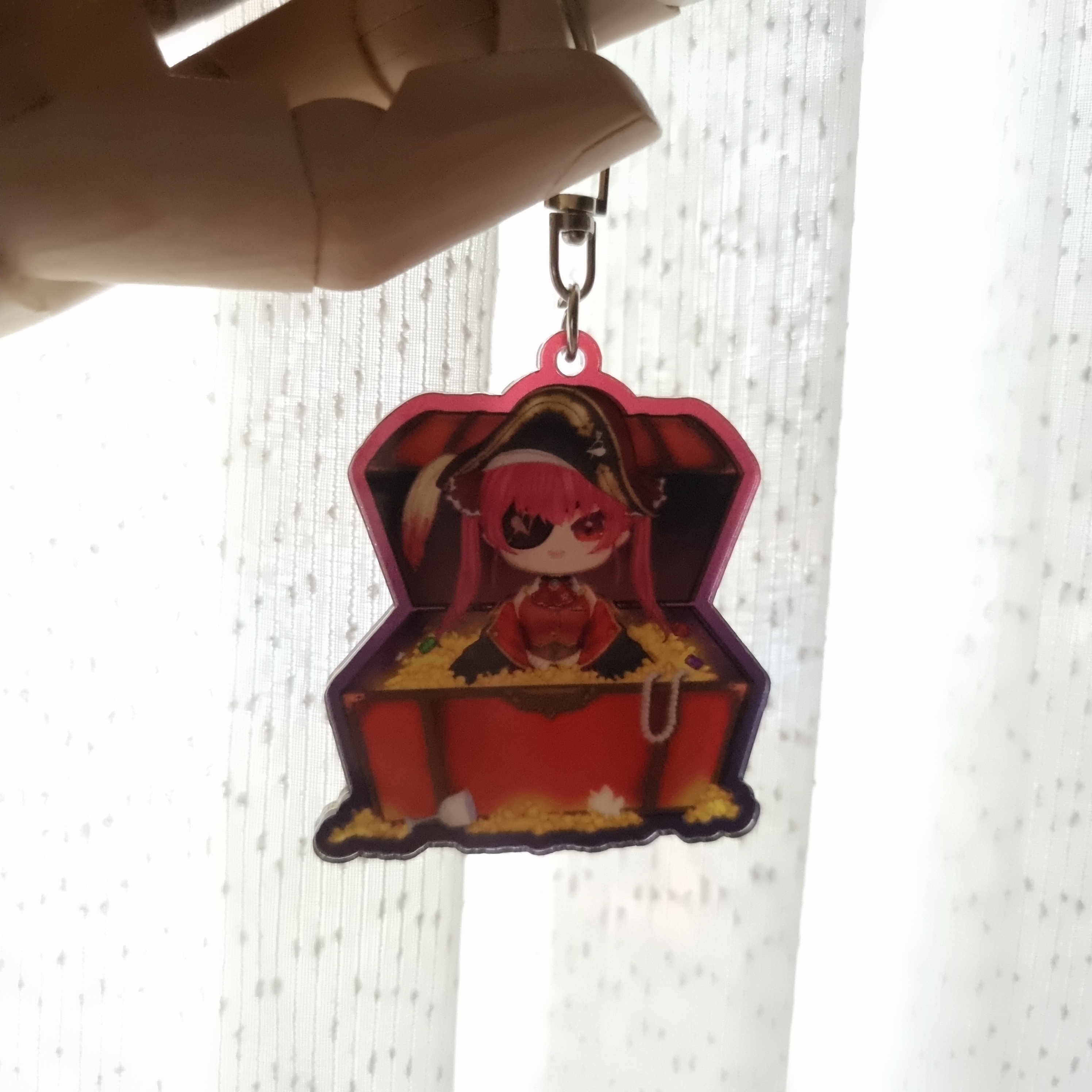 [Hololive JP] Marine Tinted Acrylic Keychain