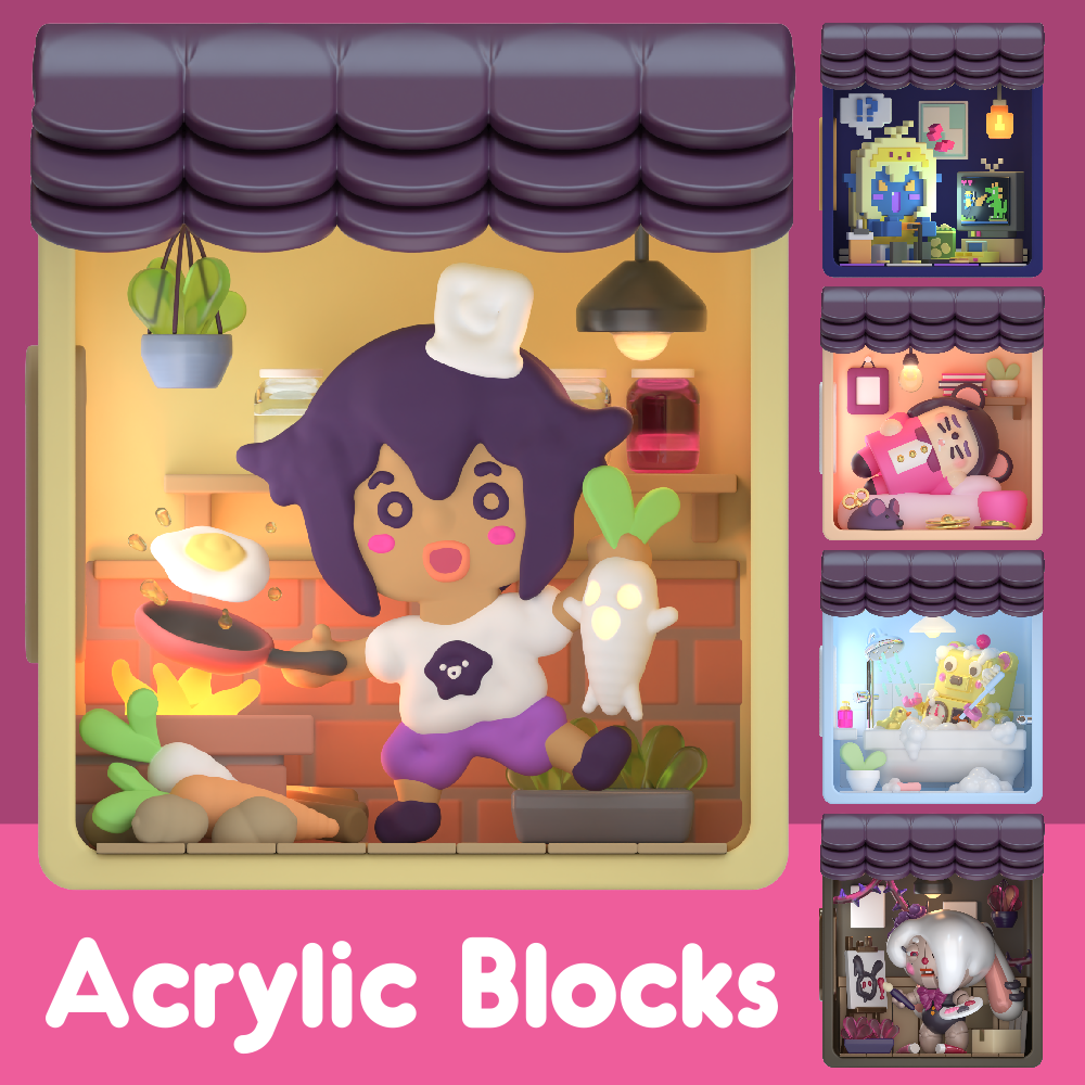 [Cangcimerch] Acrylic Block