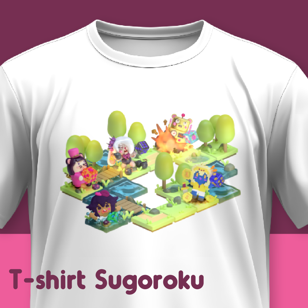[Cangcimerch] T-shirt Sugoroku
