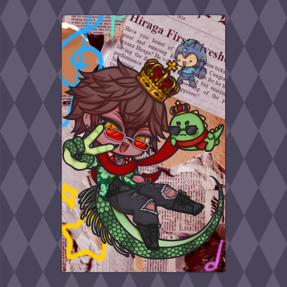 [Indie Vtuber] Hiraga PVC Photocard