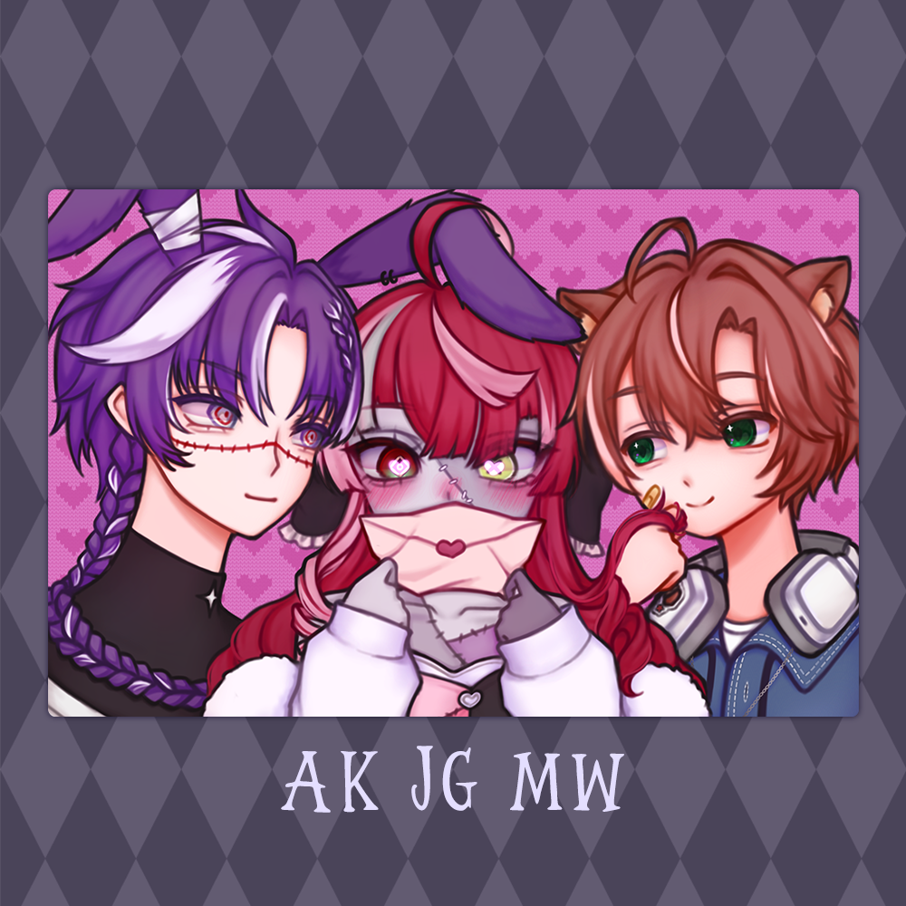 [Hololive] Ak Jg Mw PVC Photocard